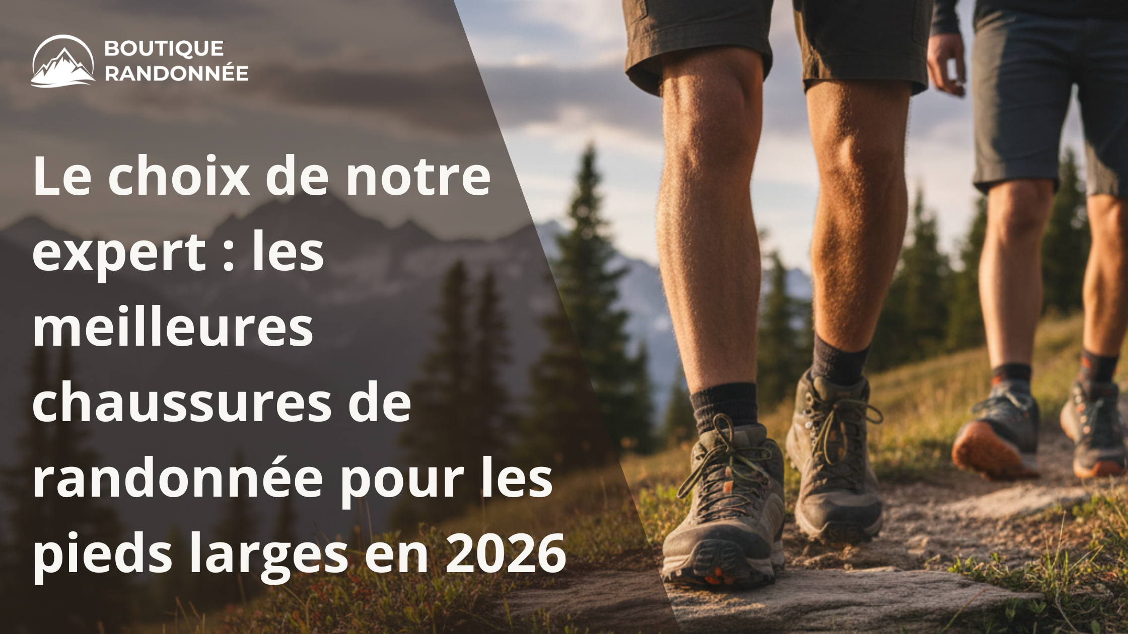 Le choix de notre expert : les meilleures chaussures de randonnée pour les pieds larges en 2026