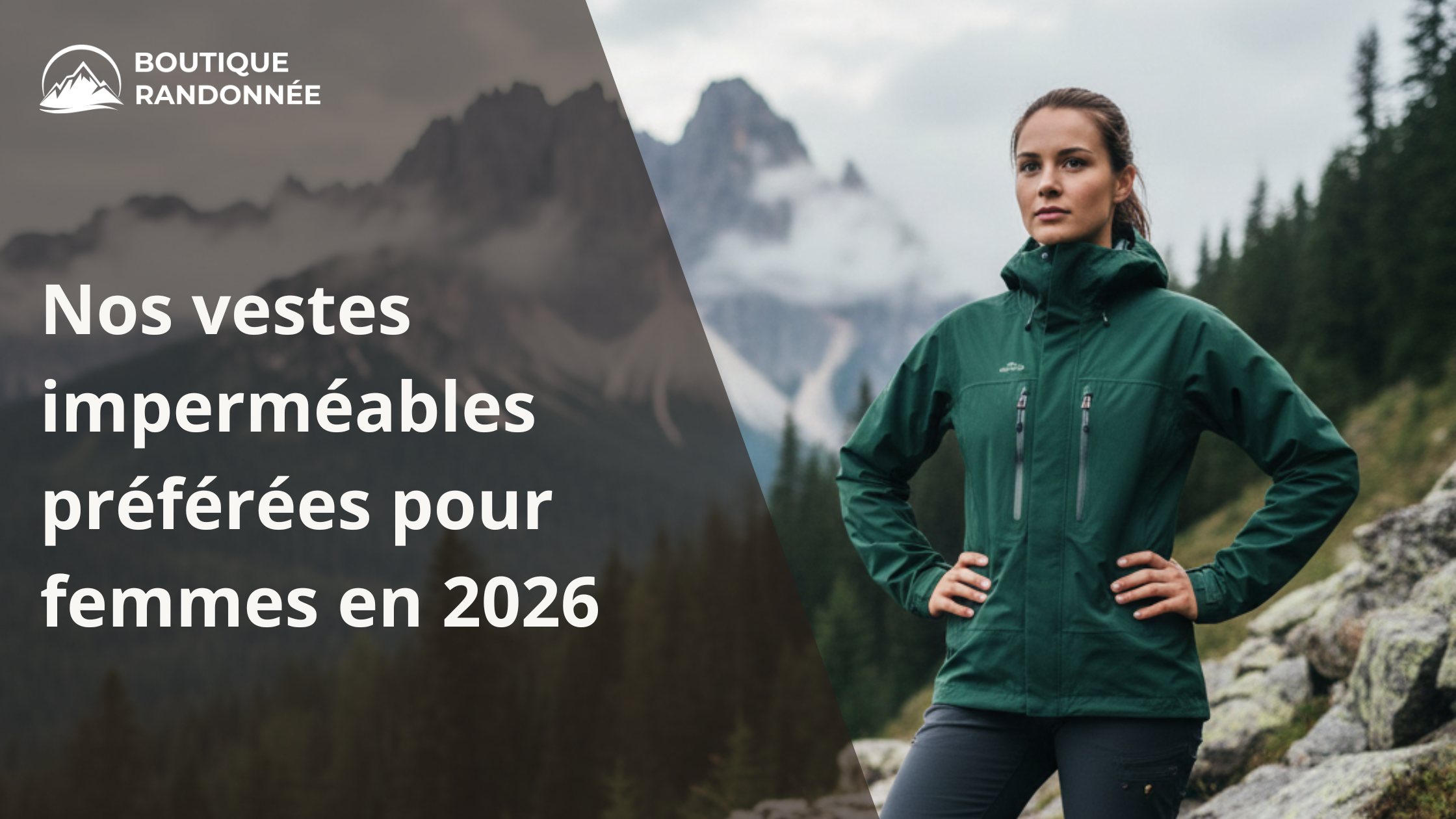Nos vestes imperméables préférées pour femmes en 2026