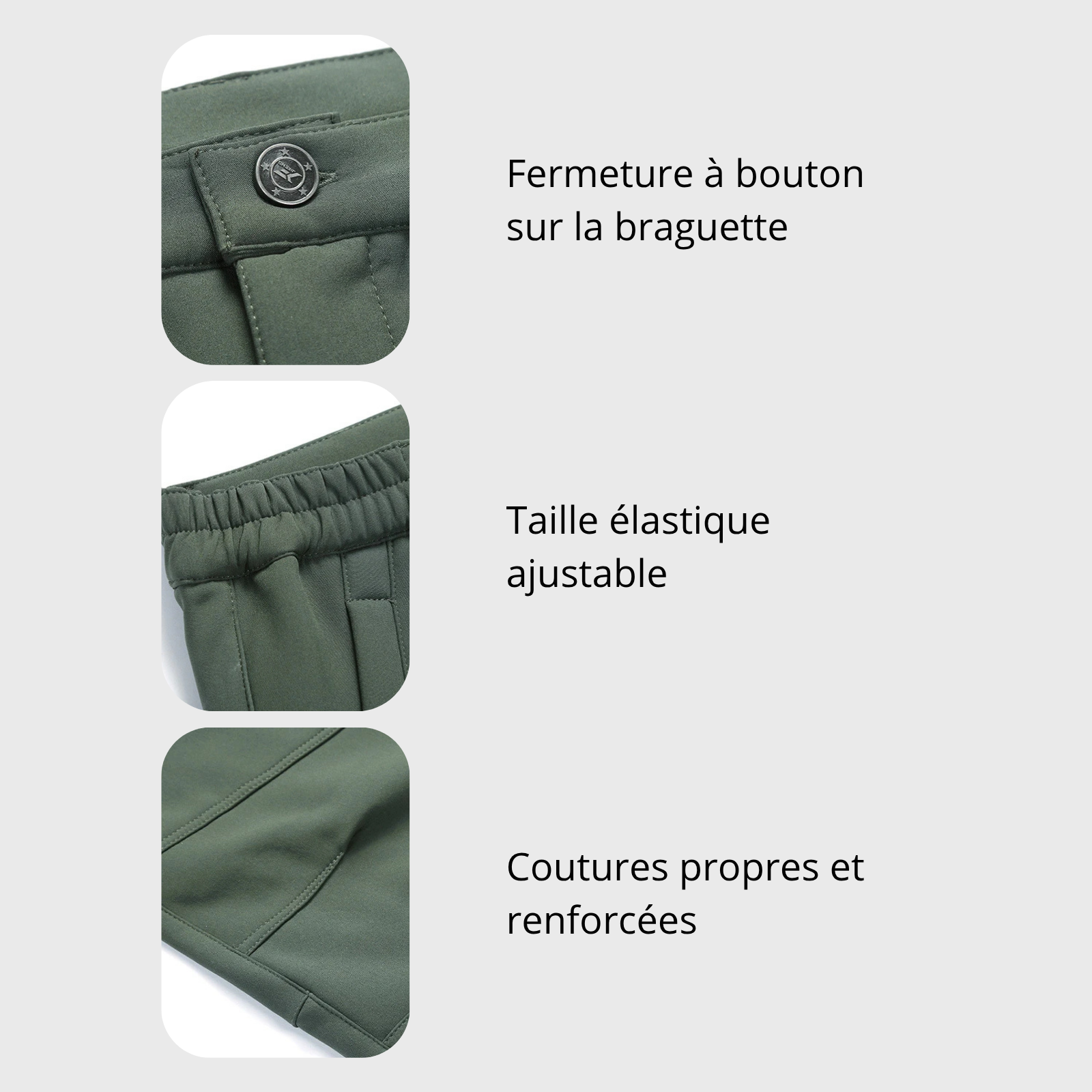 Fleece-Lined Trekking Pants