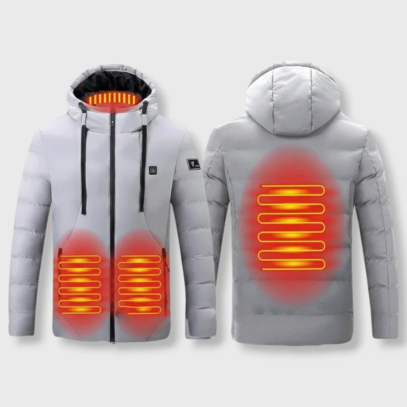 Doudoune Capuche Chauffante