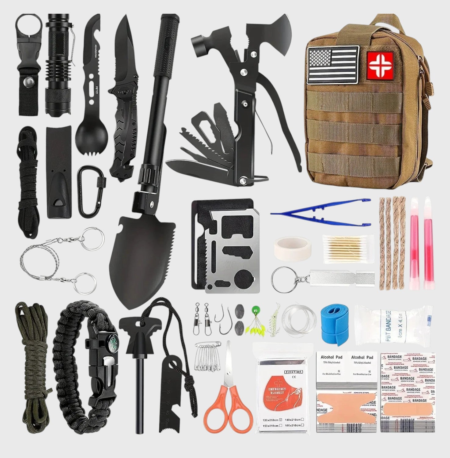 Kit Complet de Survie Randonnée