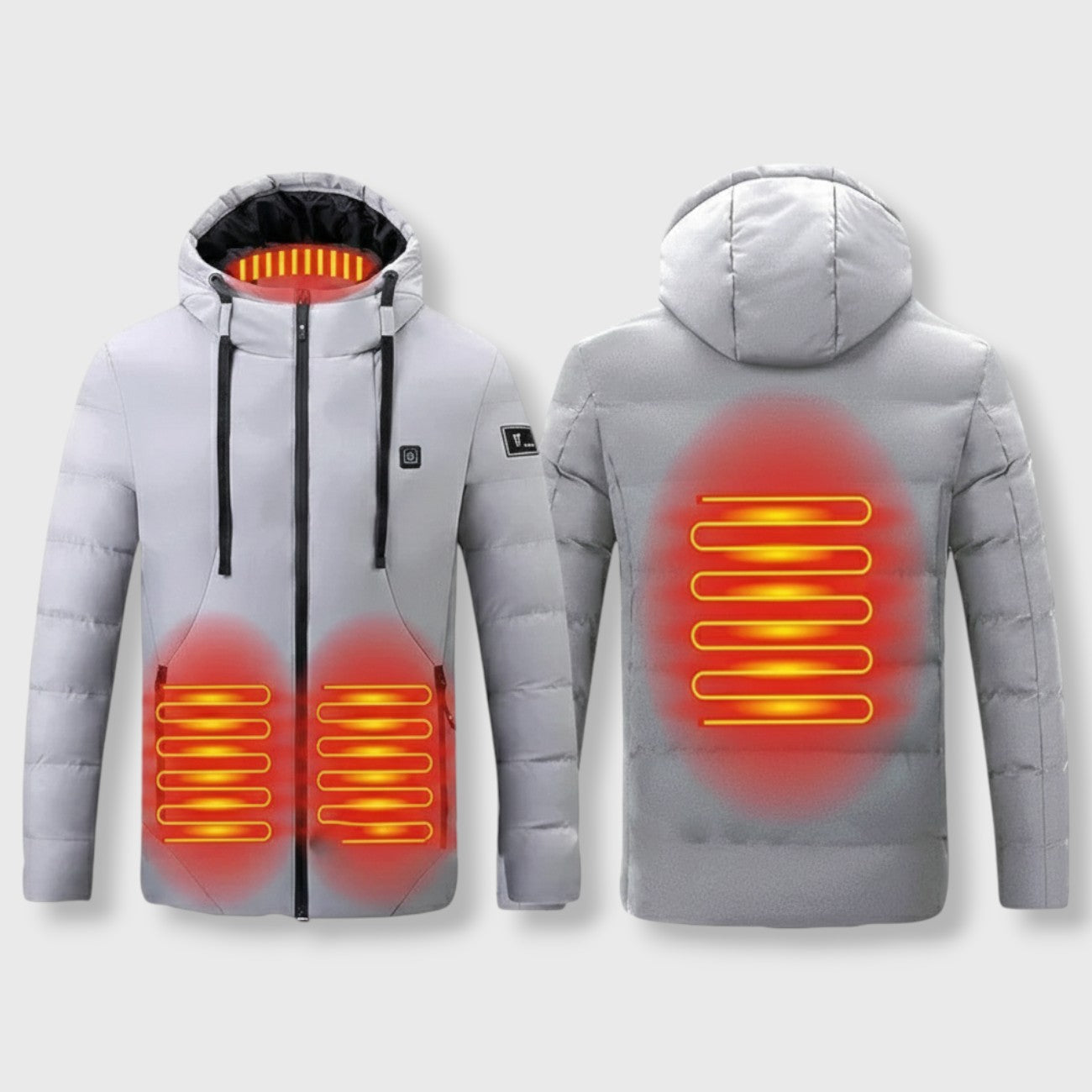 Doudoune Capuche Chauffante