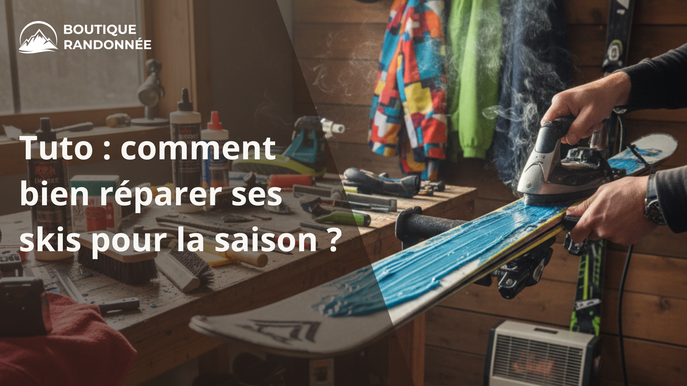 Tuto : comment bien réparer ses skis pour la saison ?