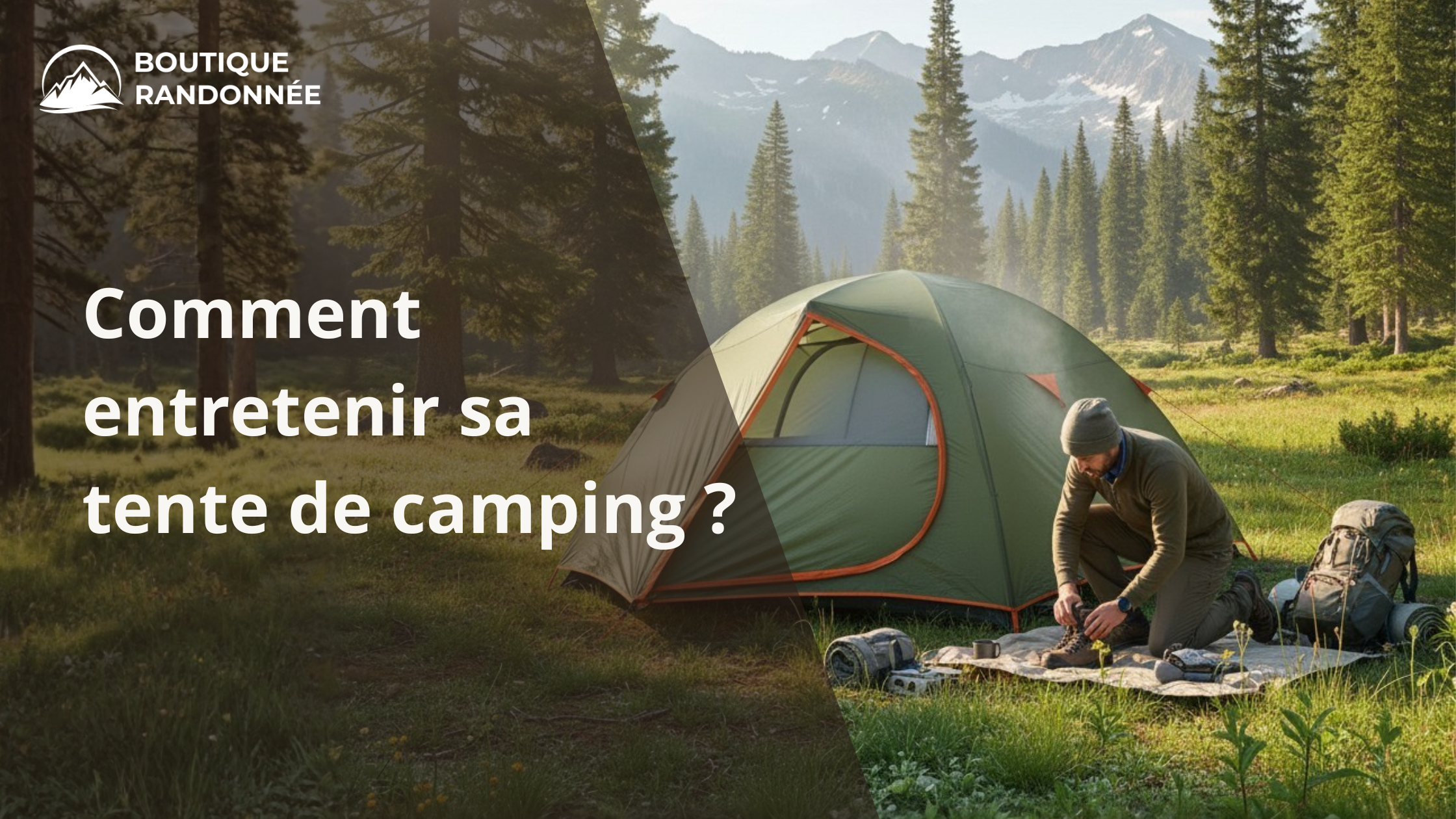 Comment entretenir sa tente de camping ?