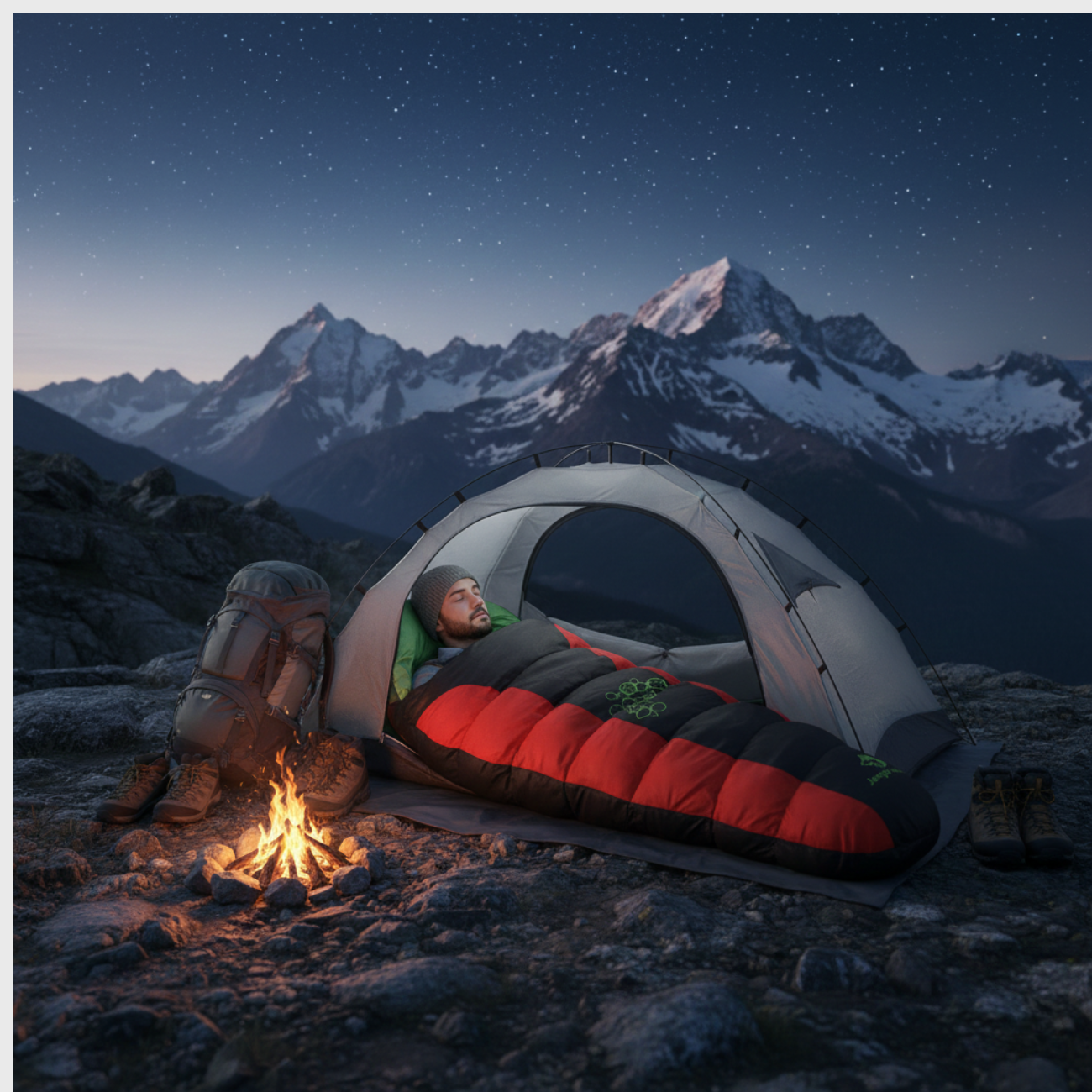 Sac de couchage Grand froid -5° Duvet Trekking - Outdoor | Montagne & Nature