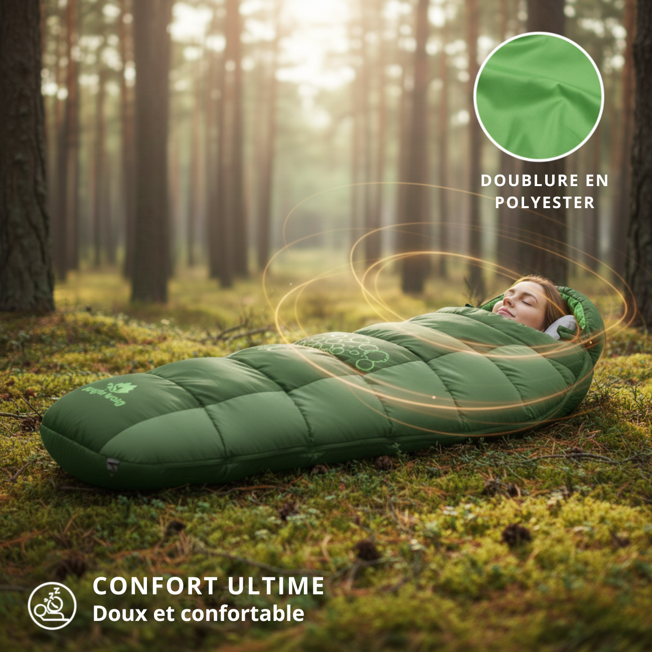 Sac de couchage Grand froid -5° Duvet Trekking - Outdoor | Montagne & Nature