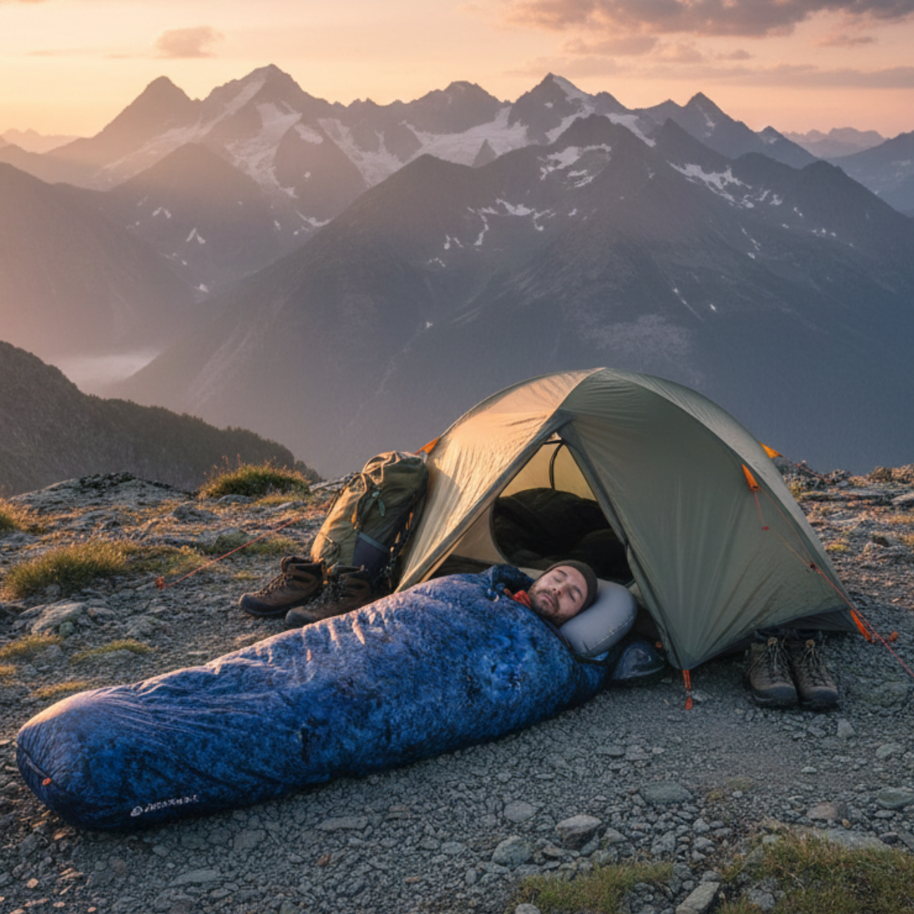 Sac de Couchage Camping de Luxe