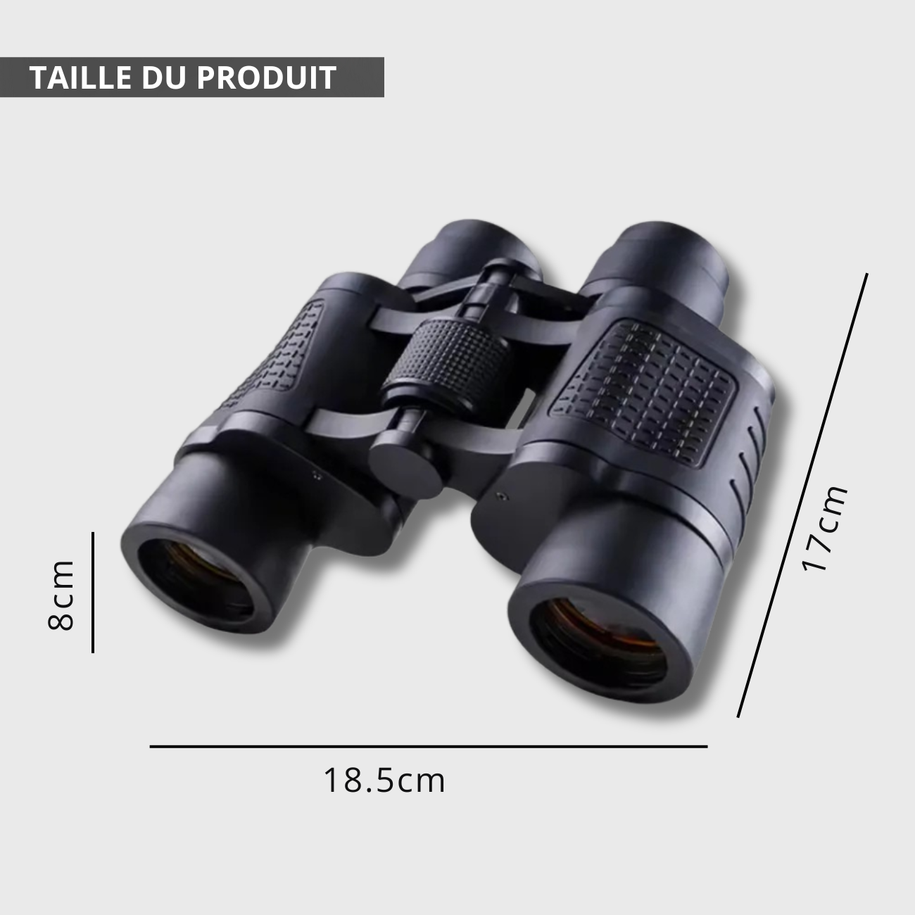 Jumelles pour Randonnée 80X80 HD