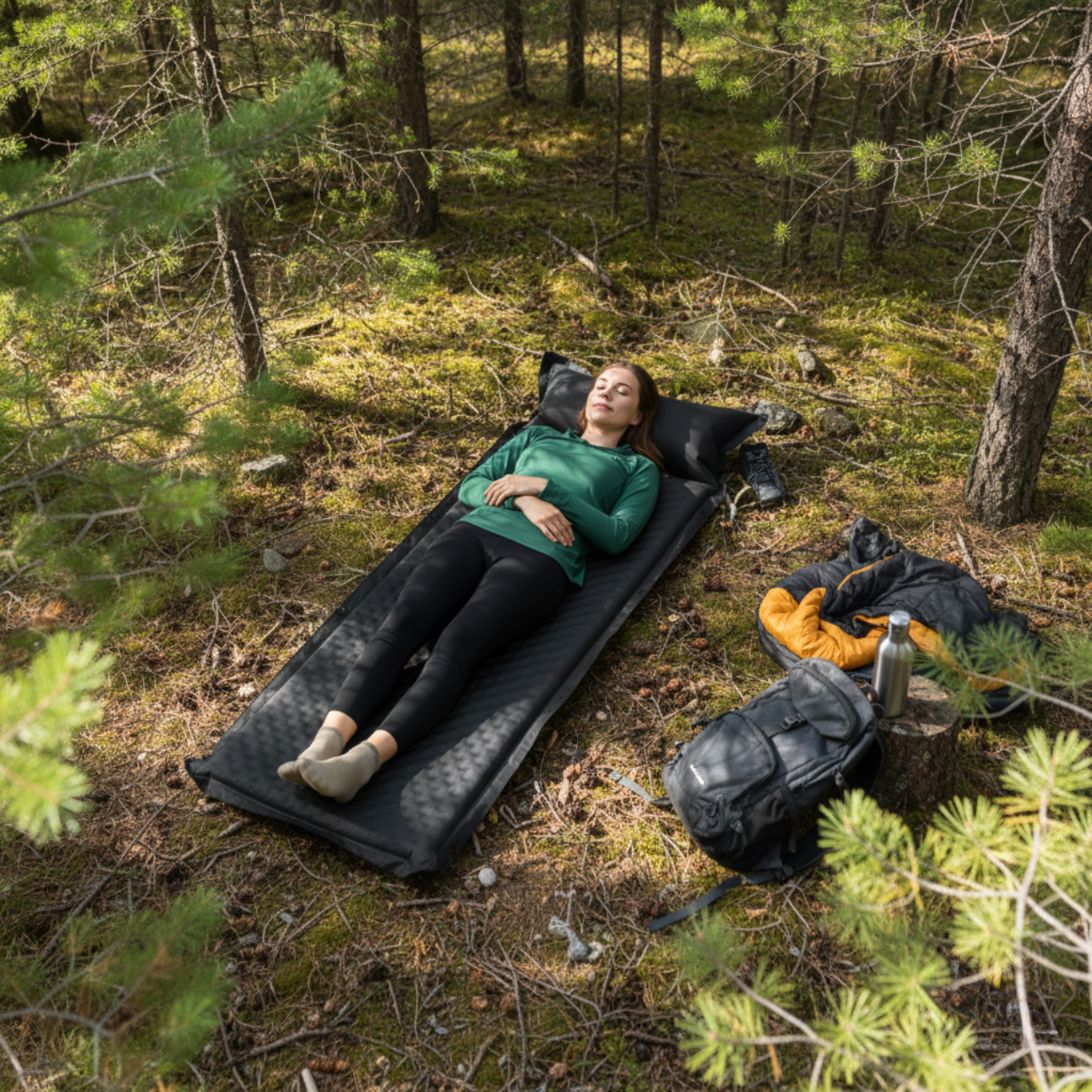 Matelas Gonflable 1 Personne Randonnée