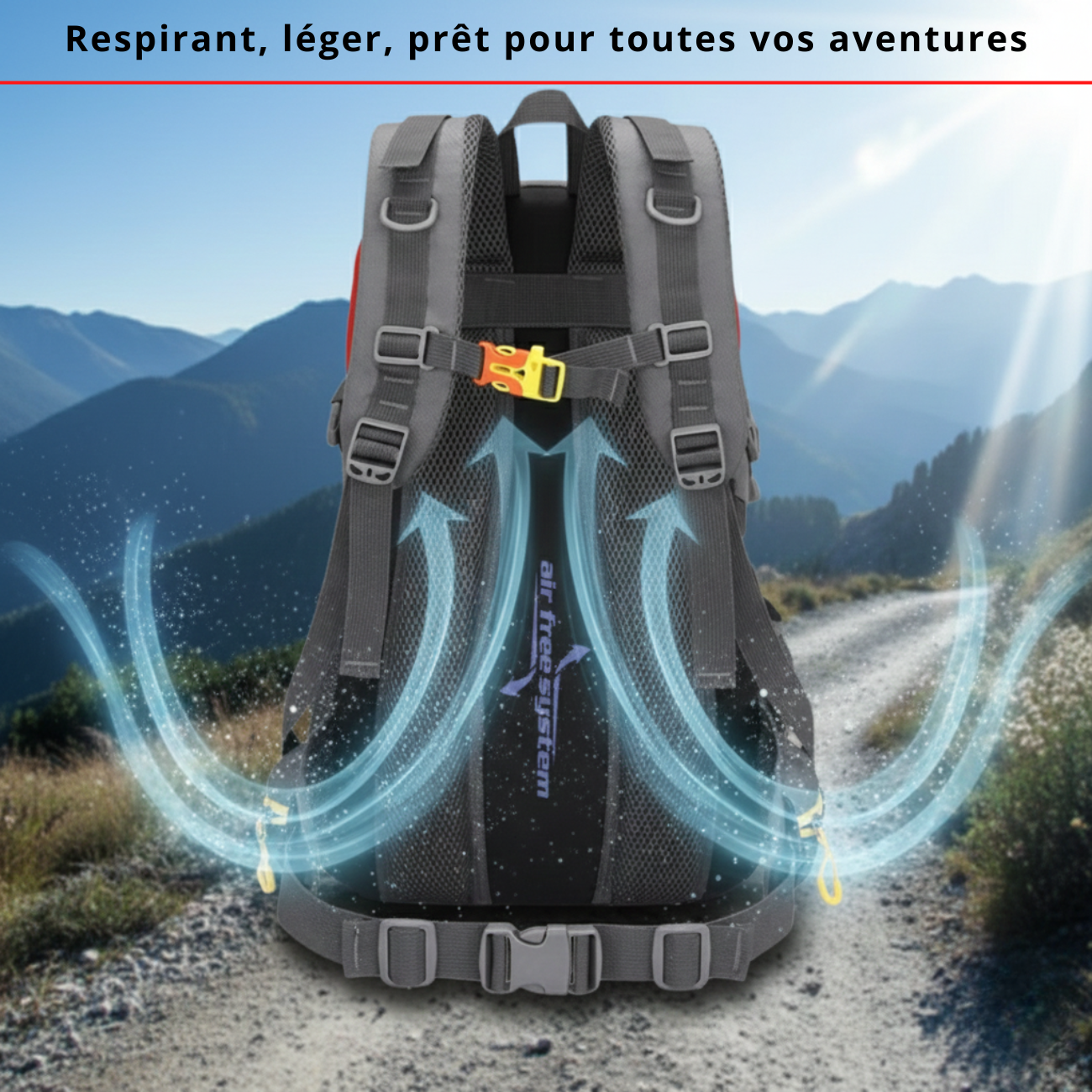 Sac à Dos Imperméable 40L - Randonnée | Montagne & Trekking