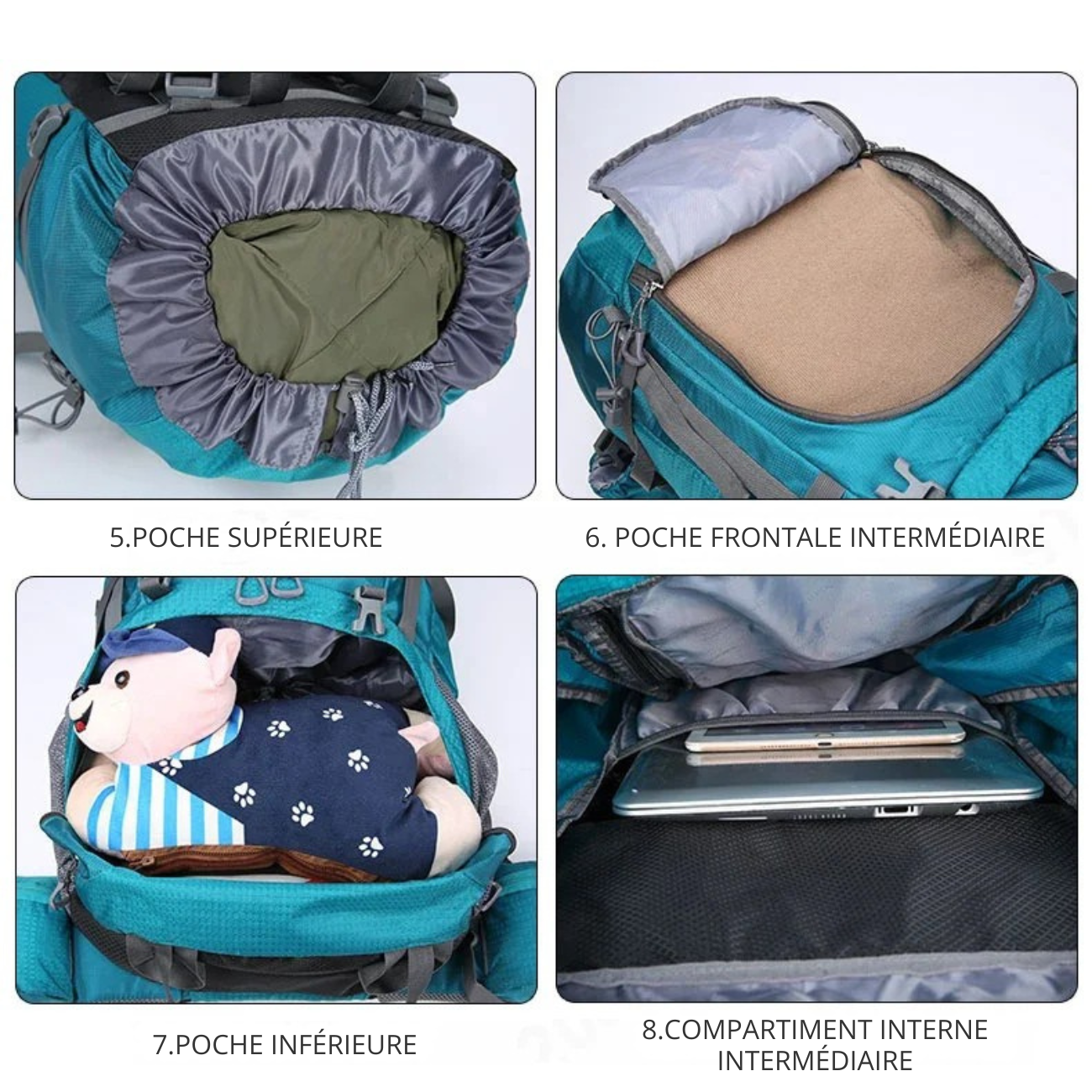 Sac à Dos de Randonnée Imperméable