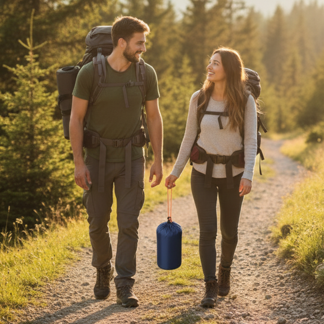 Matelas Camping Gonflable 2 Personnes