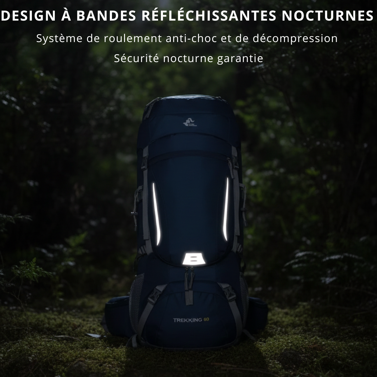 Sac à Dos de Randonnée 60L