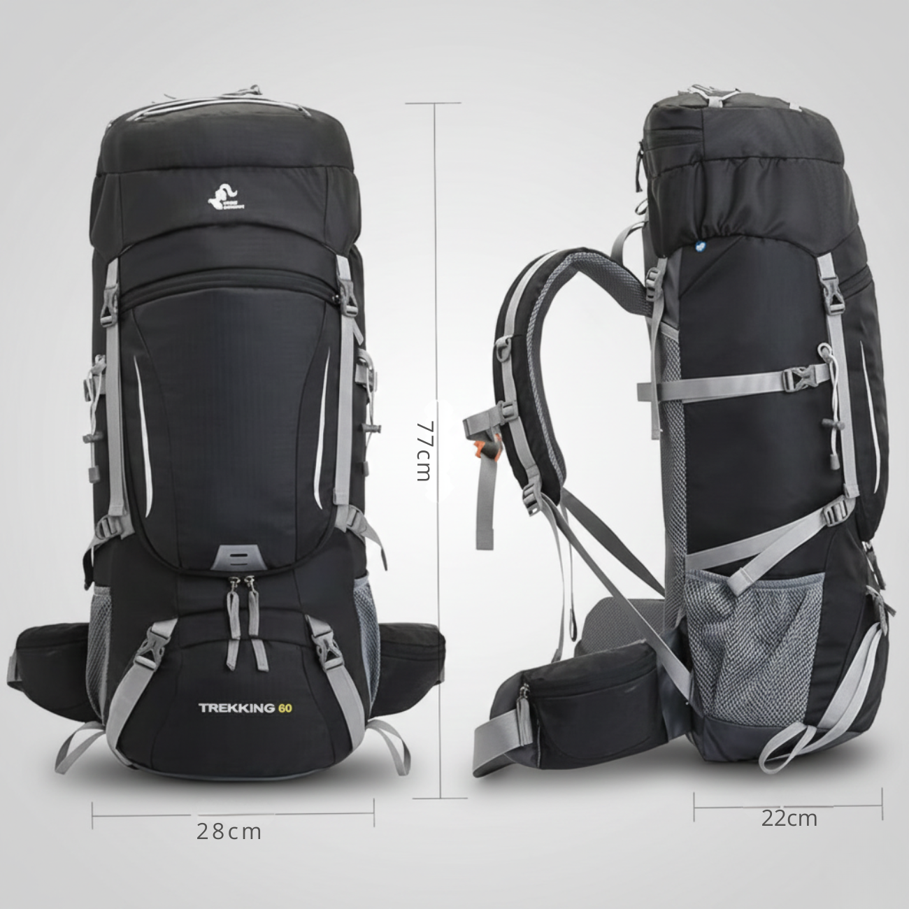 Sac à Dos de Randonnée 60L