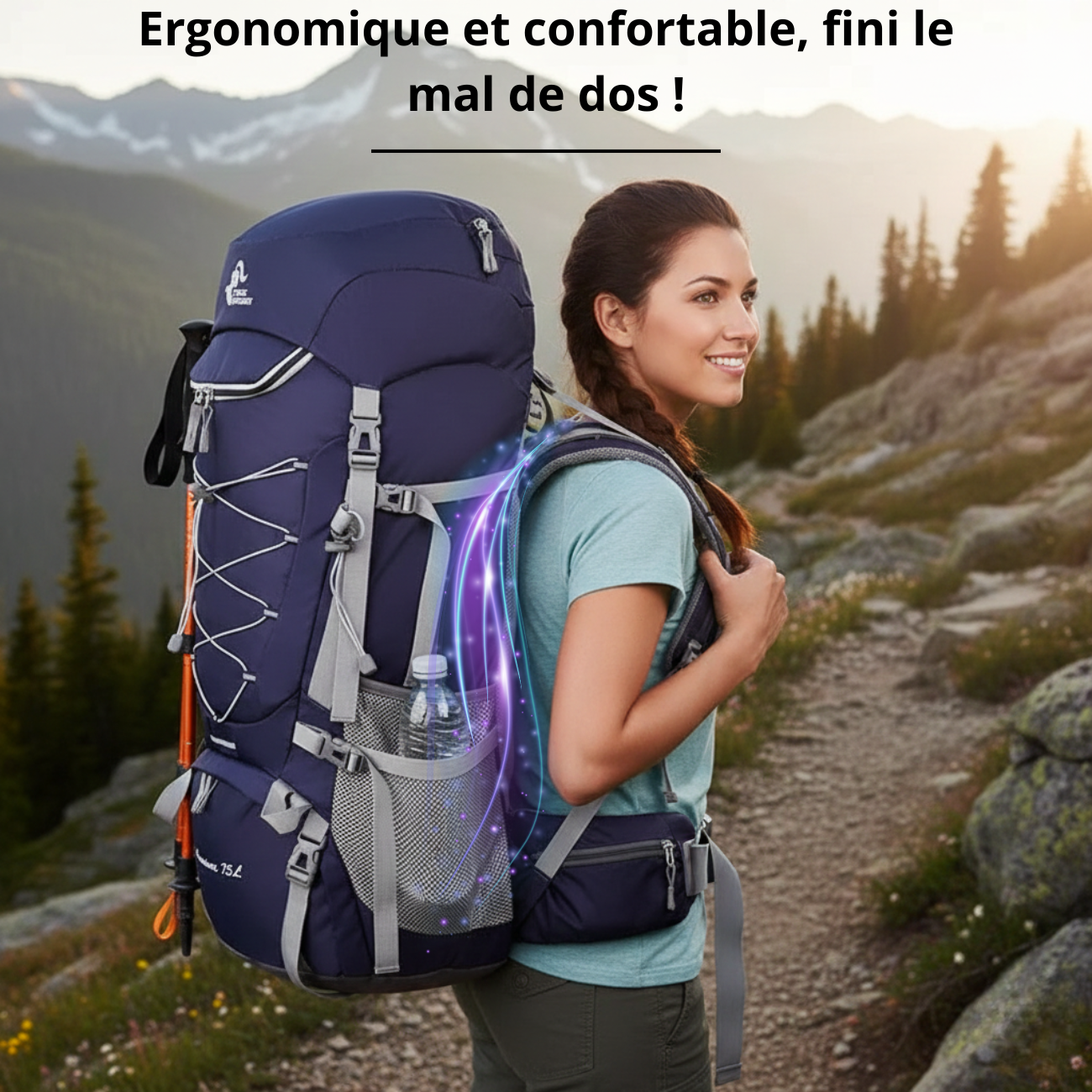 Sac à Dos de Randonnée 75L