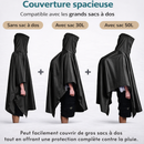 Multifunctional Hiking Rain Poncho