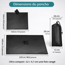 Multifunctional Hiking Rain Poncho