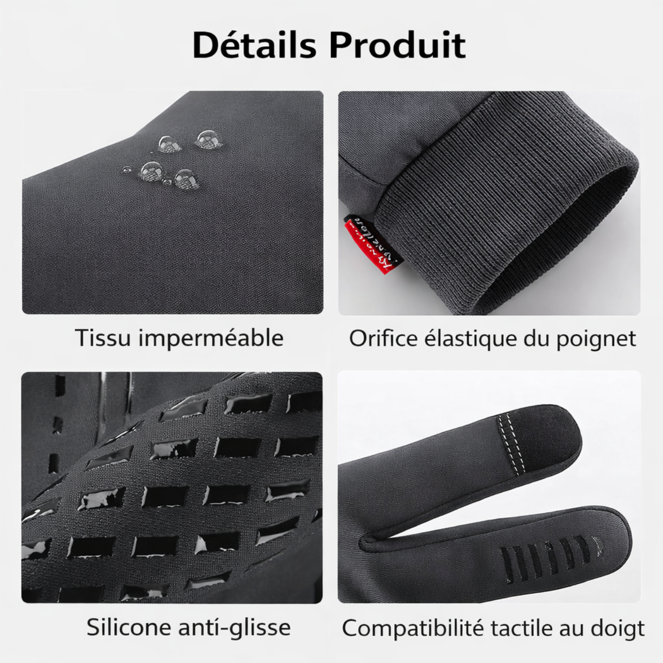 Touchscreen Hiking Gloves