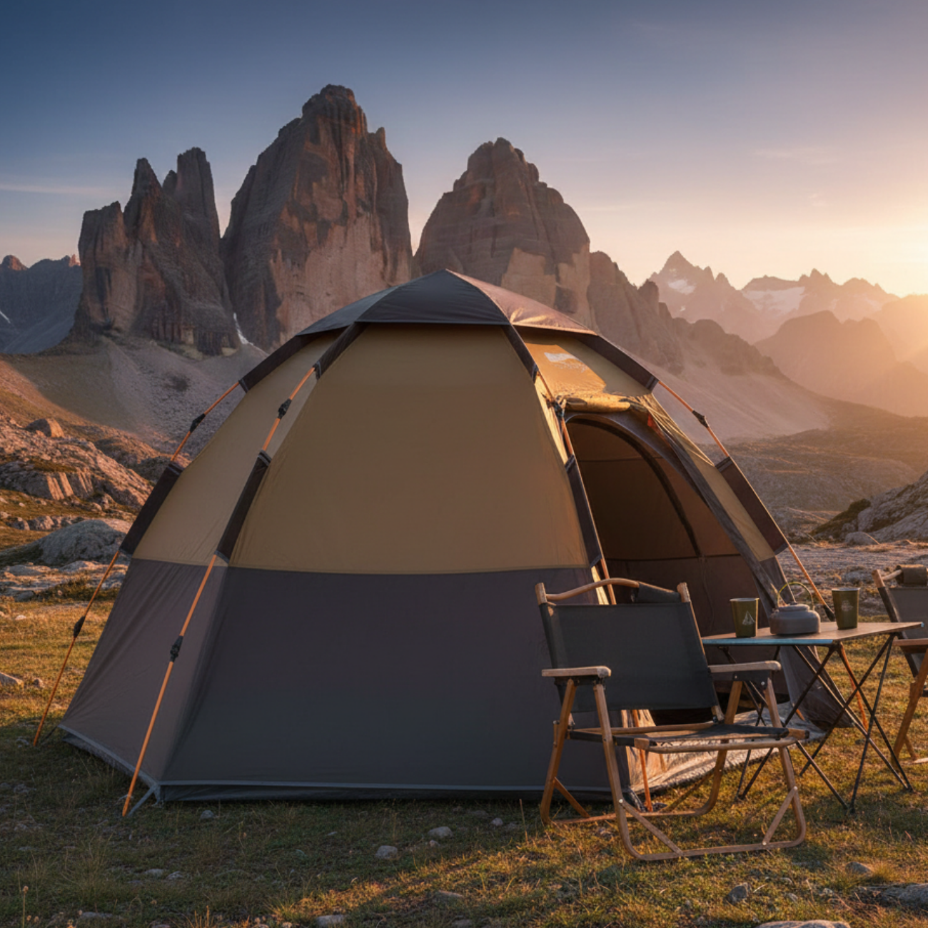 Tente de Camping Familiale