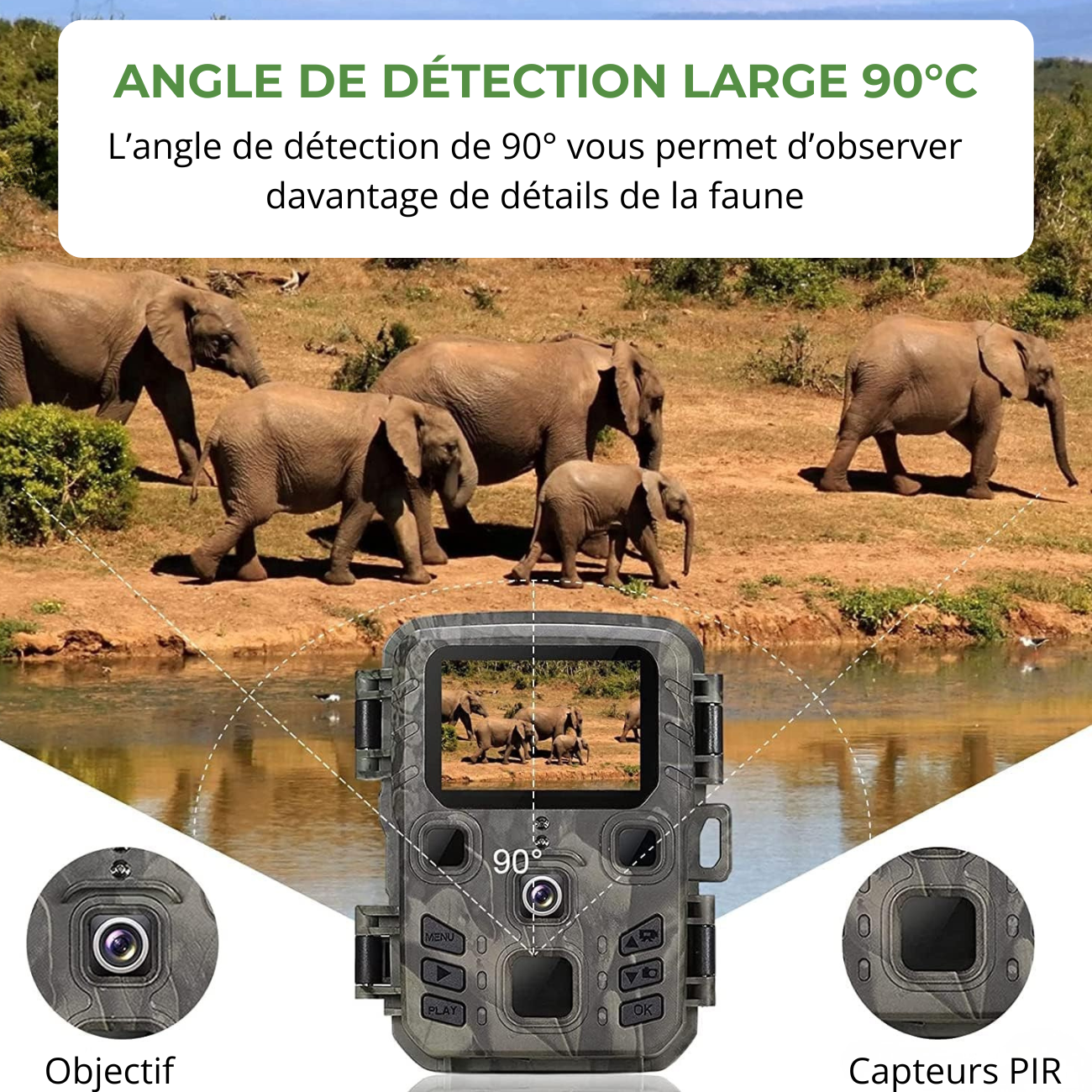 Caméra de Chasse Bluetooth