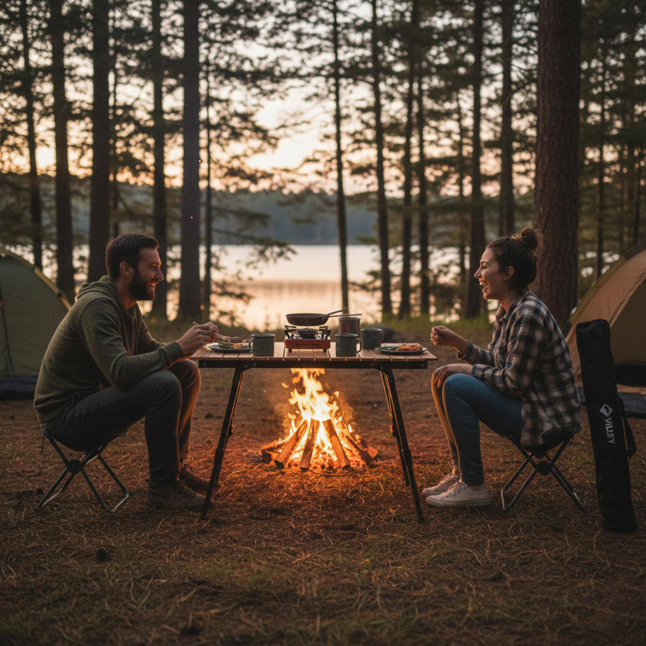 Table de Camping Aluminium Pliante