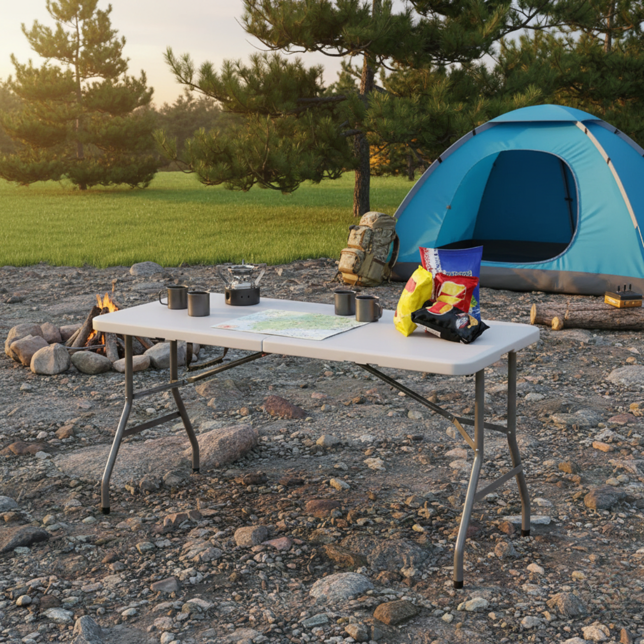 Table Pliante Plastique