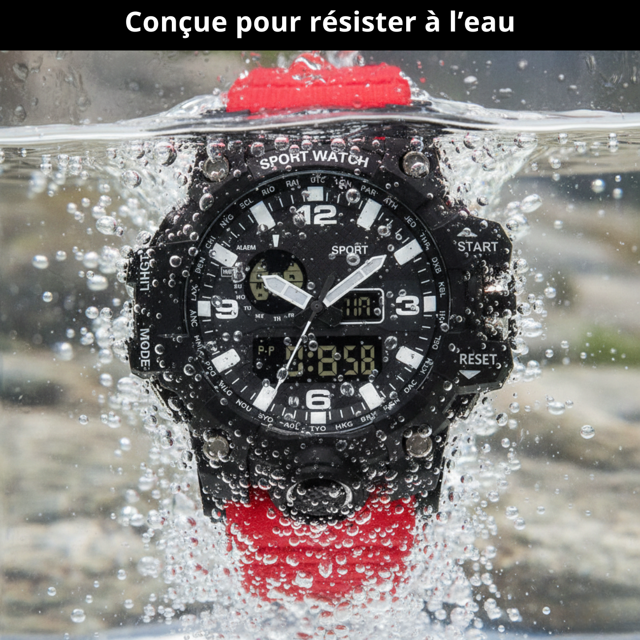 Montre Outdoor Trekking Homme