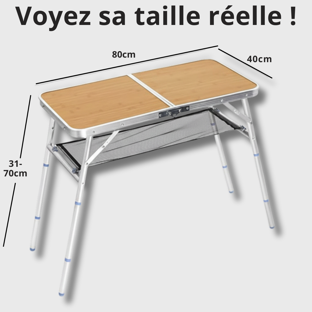 Table Pliante Légère Camping