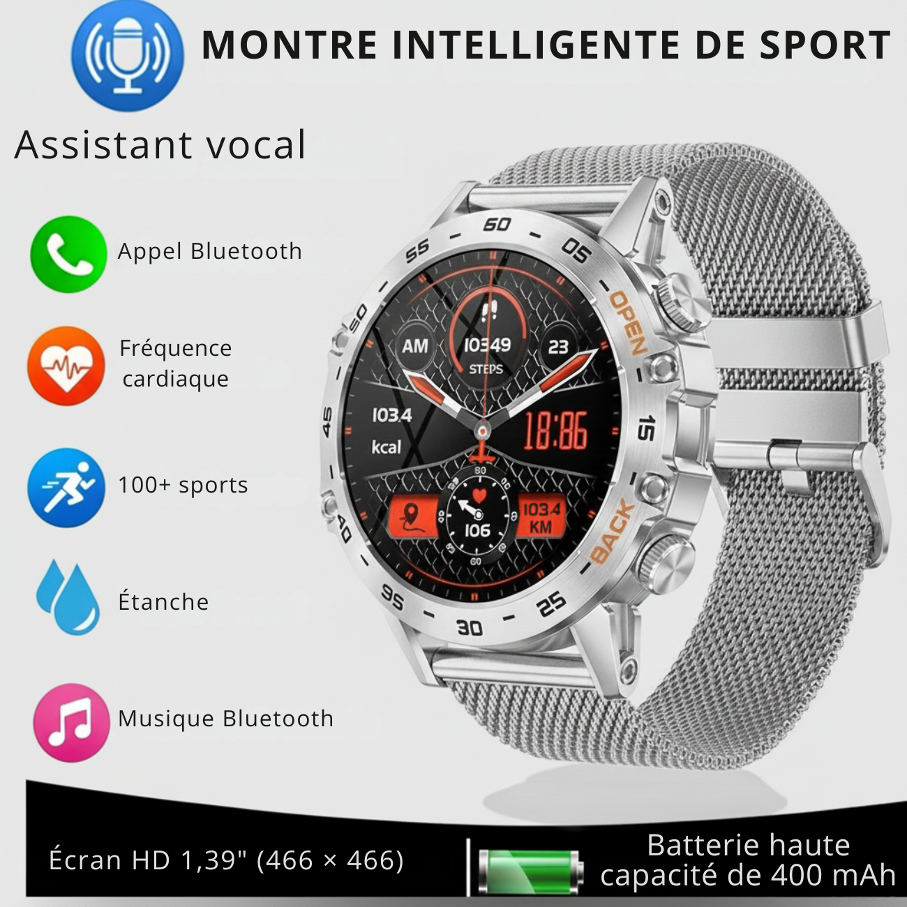 Montre de Trekking Multifonction