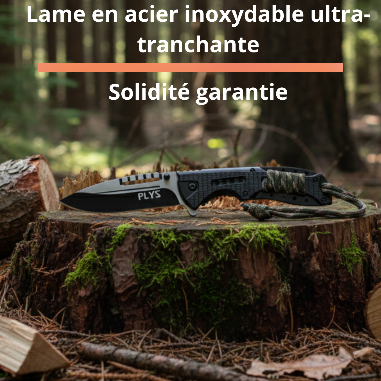 Couteau de Survie Randonnée