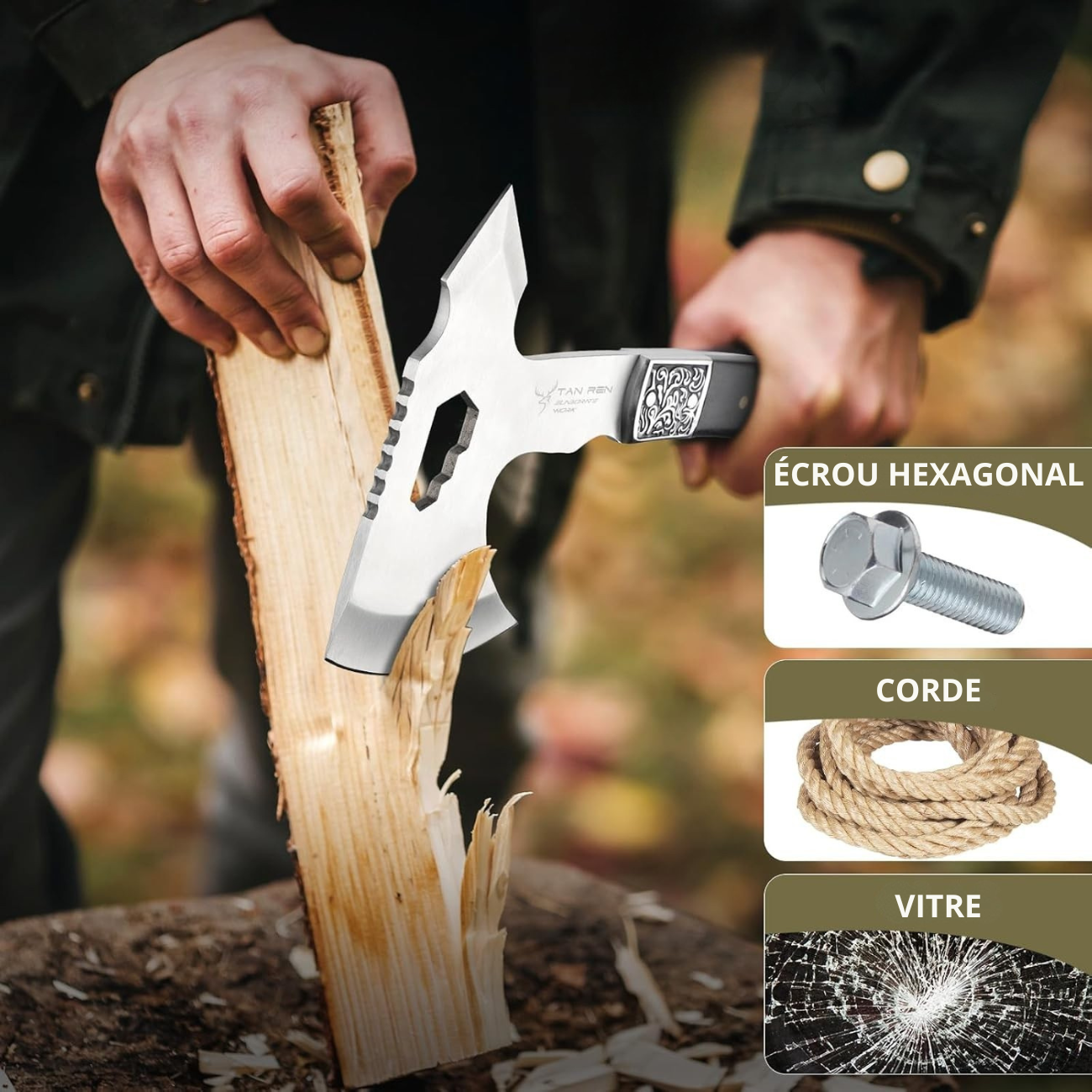 Hachette de Survie Multi-Usage