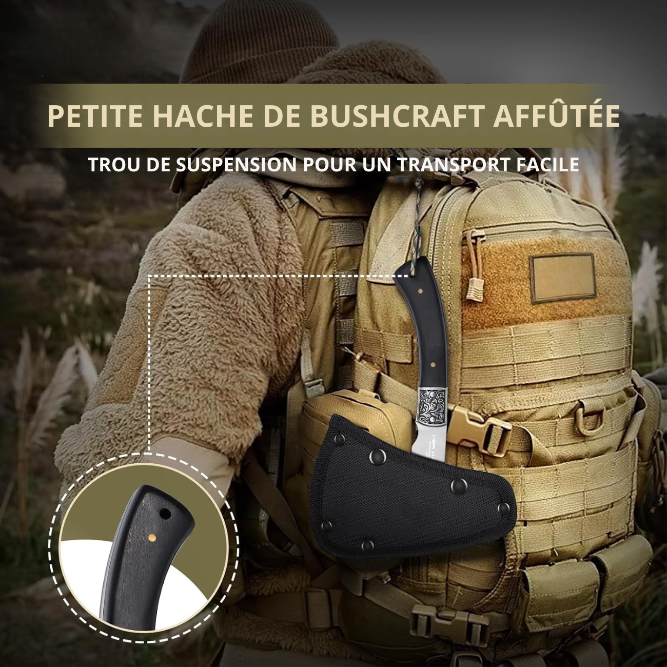 Hachette de Survie Multi-Usage