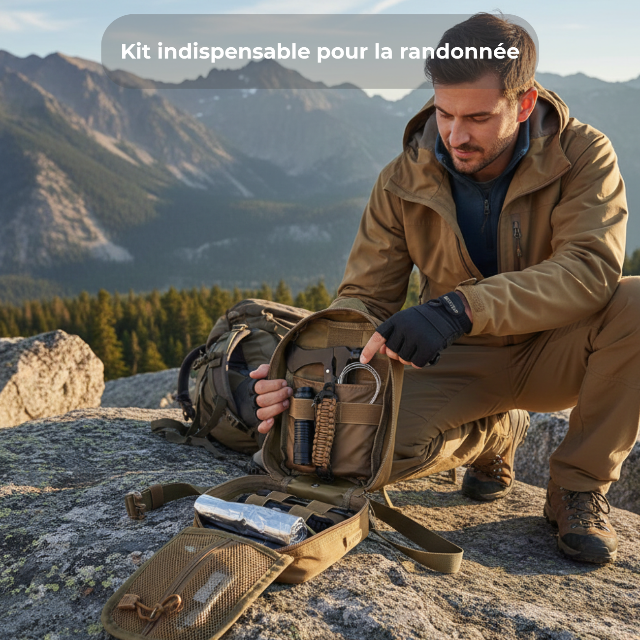 Kit Complet de Survie Randonnée