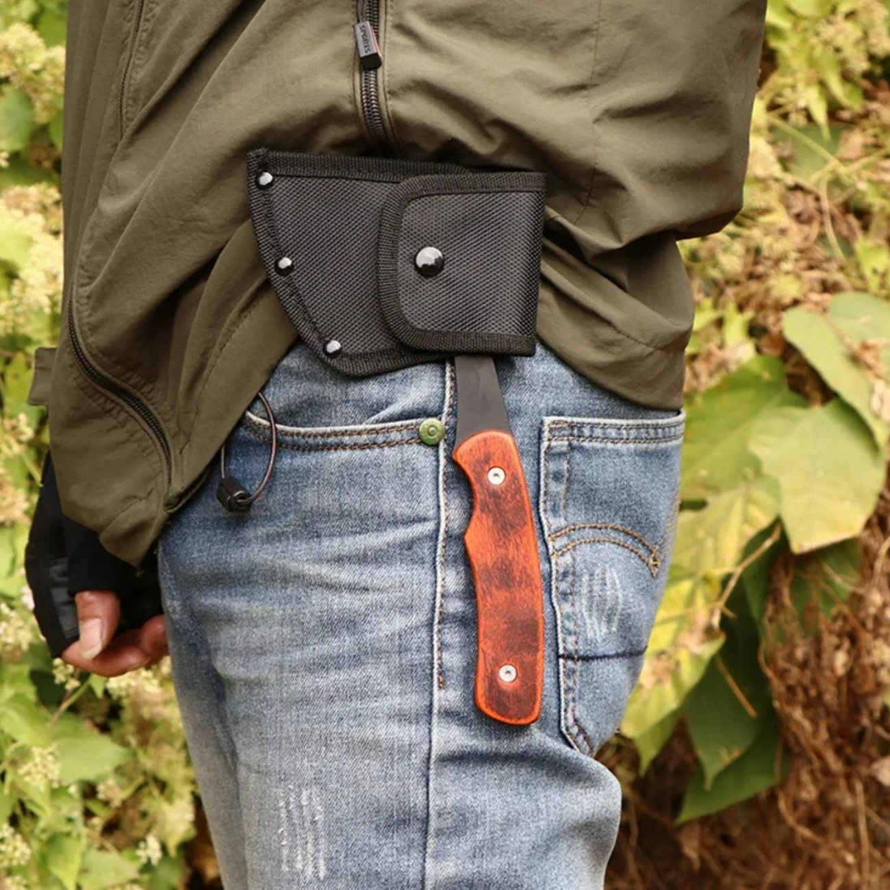 Hachette de Survie en Acier Inoxydable