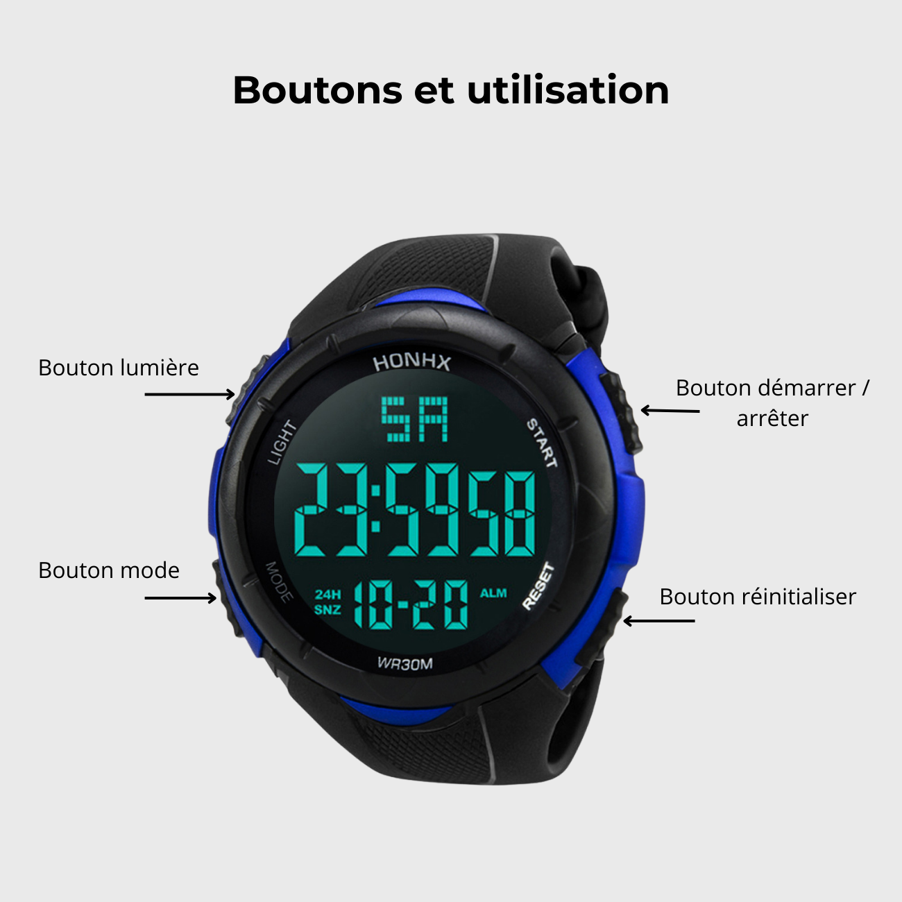 Montre Trekking Montagne