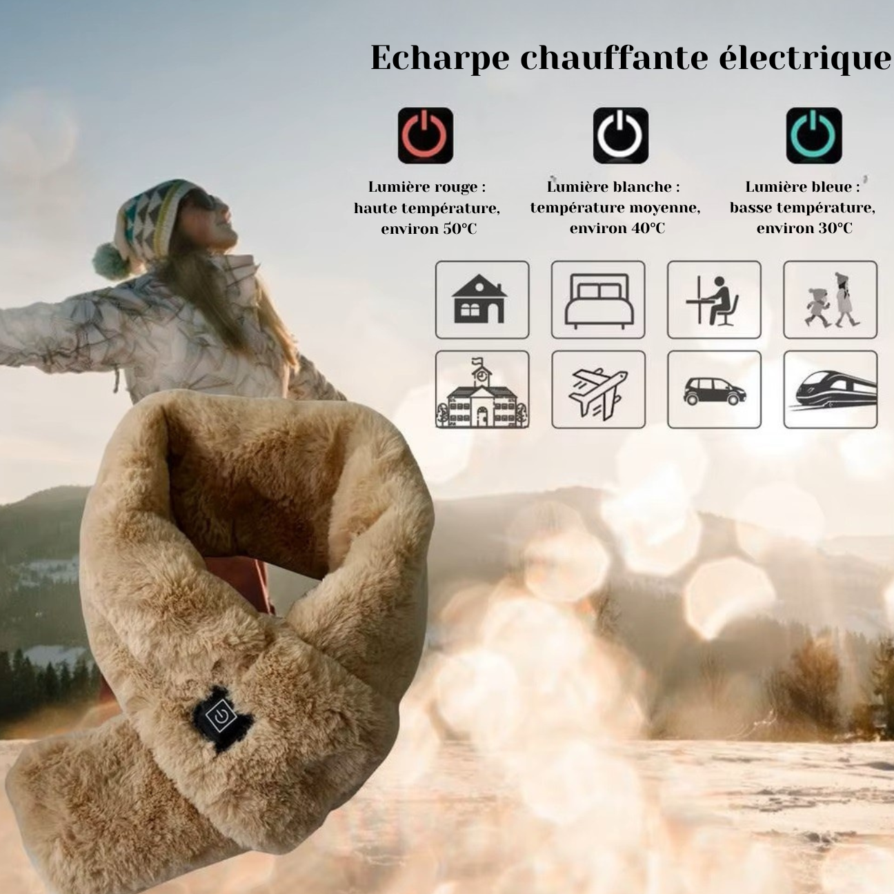 Echarpe Chauffante