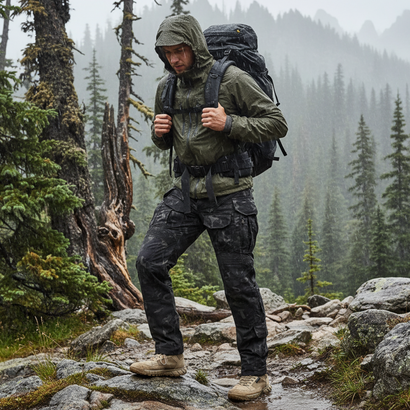 Camo Trekking Pants