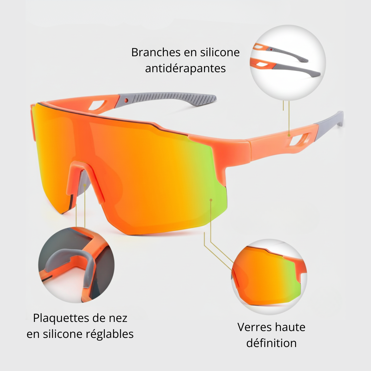 Lunettes de Soleil Sport