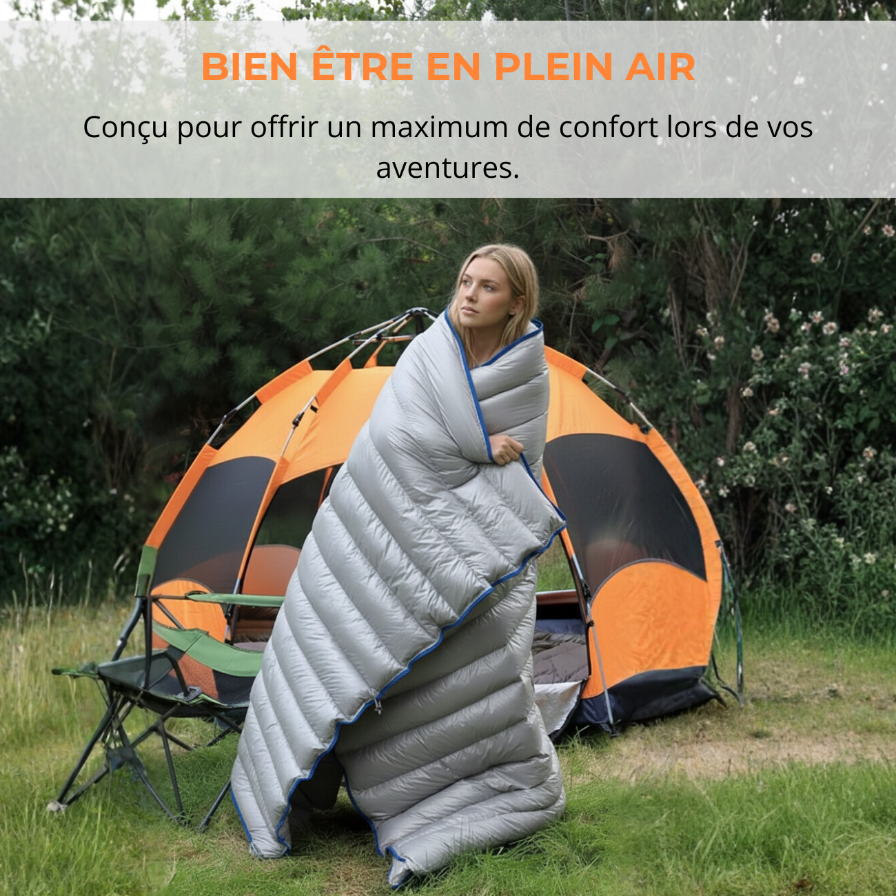 Sac de Couchage Camping Adulte