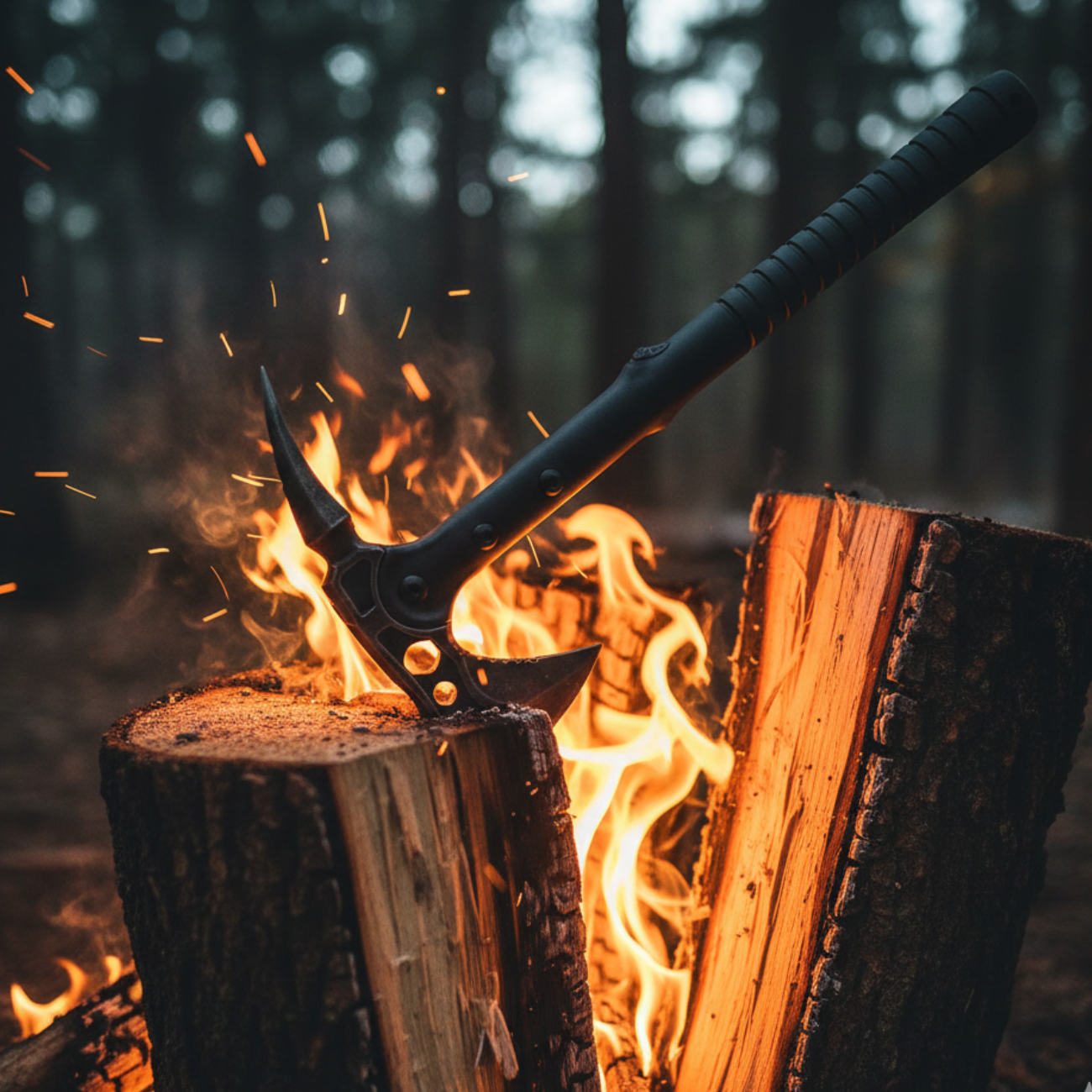 Hache de Survie Manche en Nylon