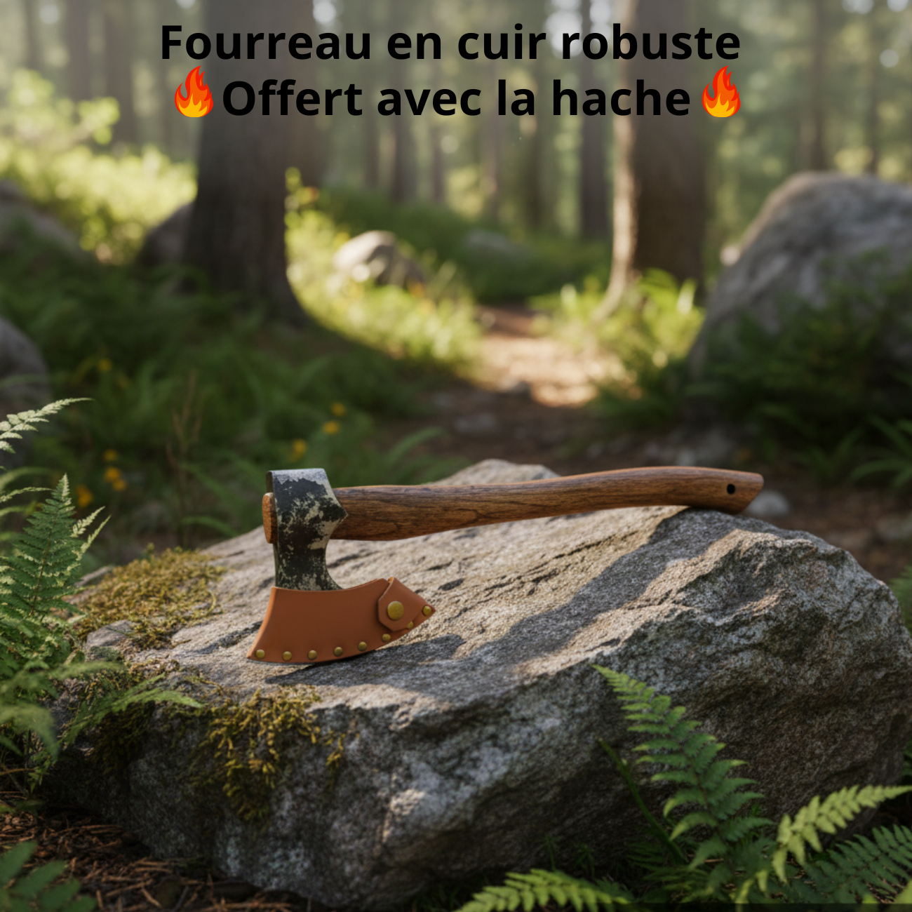 Hache de Survie pour Camping