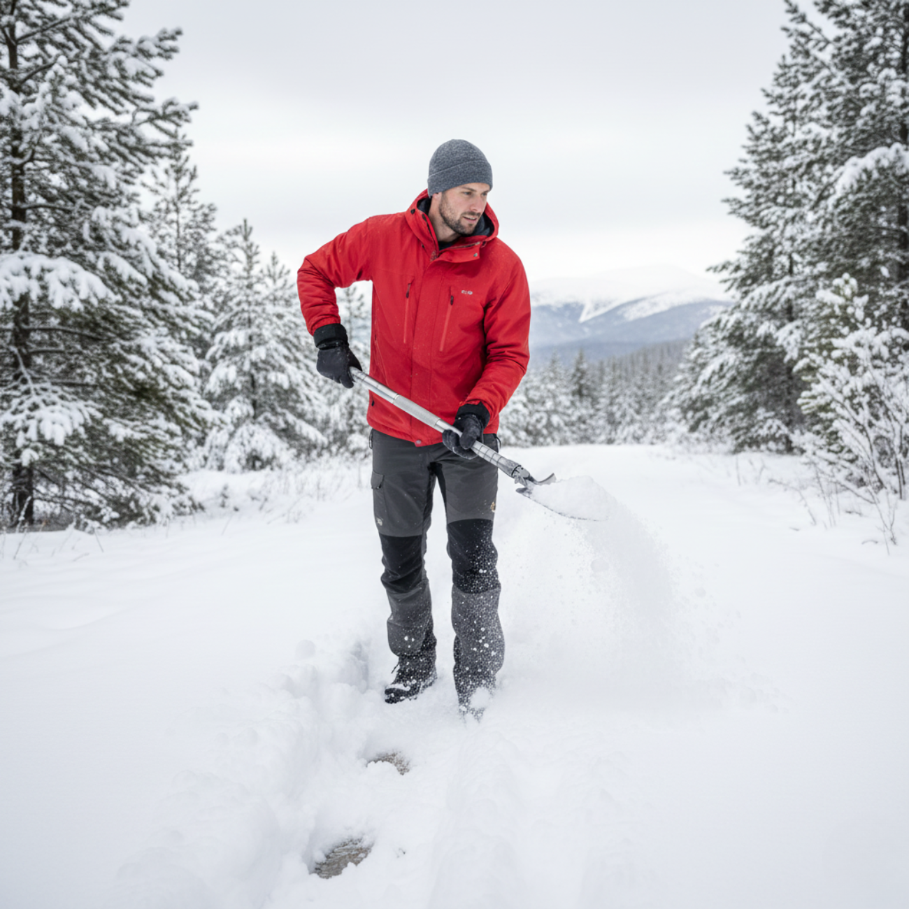 Pelle Pliante Aluminium