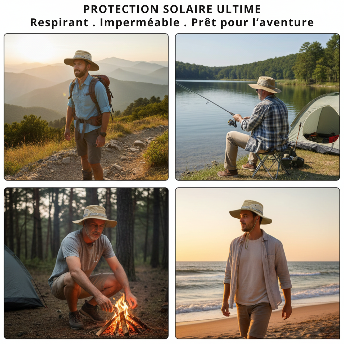 Chapeau Homme Anti UV