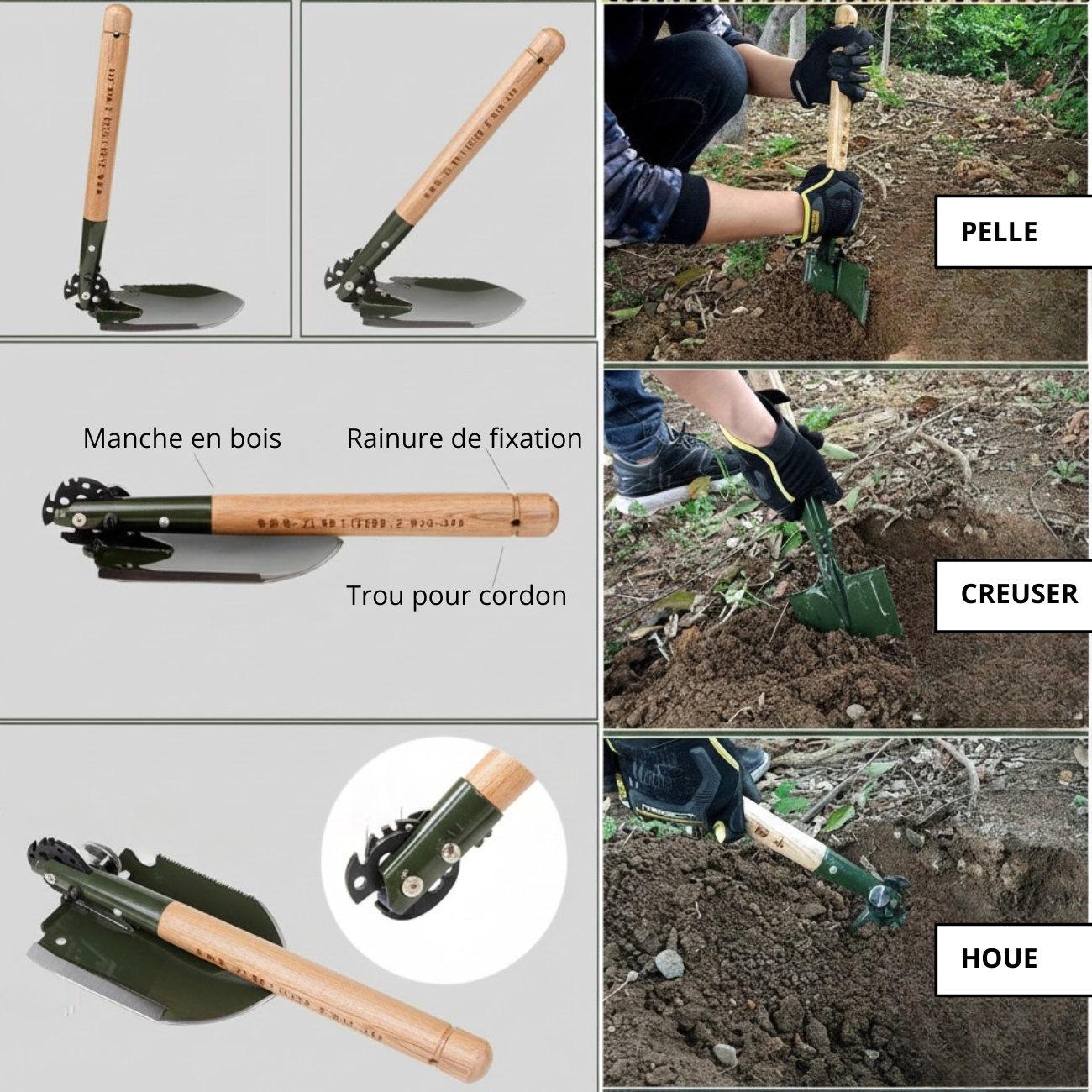 Pelle Pliante Randonnée