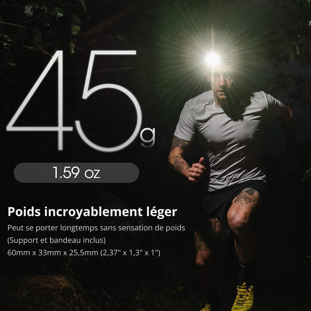 Lampe Frontale de Randonnée