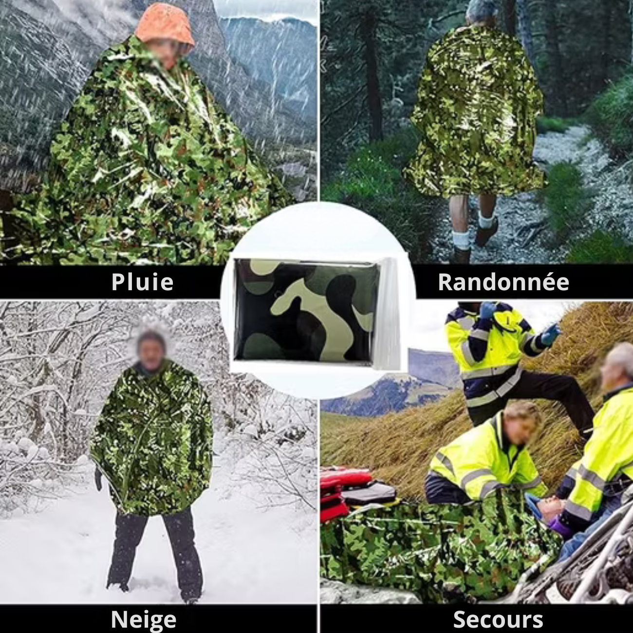 Couverture de Survie Camouflage
