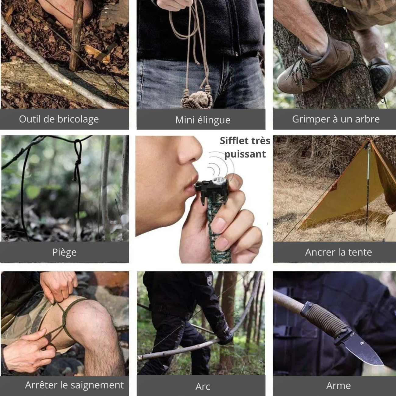 Kit de Survie Camping Premium