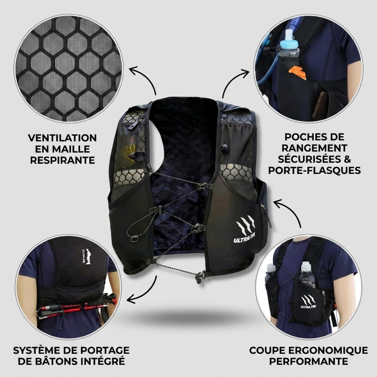 Sac Hydratation Trail Ultra Léger