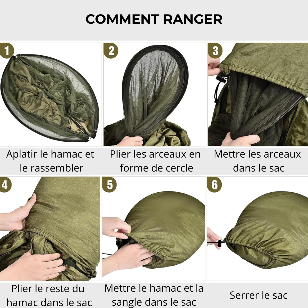 Tente Hamac Moustiquaire