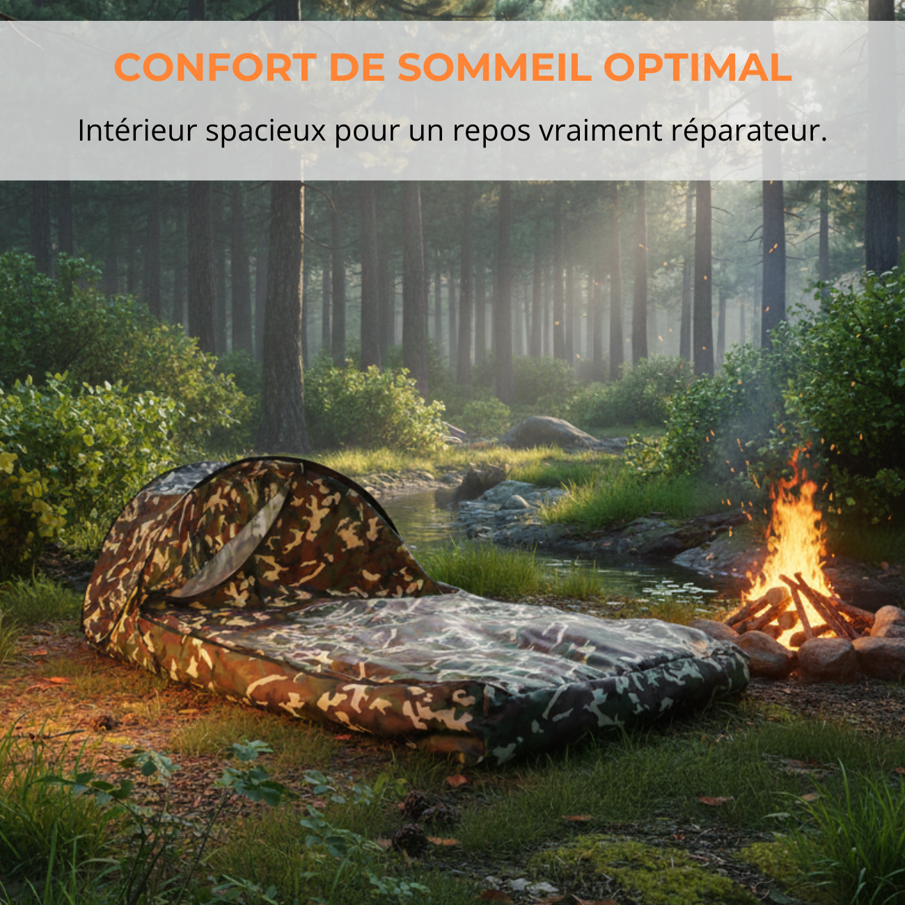 Sac de Couchage Trekking Ultra Léger